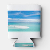 Stellar Clear Island Grace Bay Turks Caicos Beach Blikjeskoeler (Achterkant)