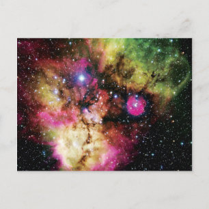 Stellar Cluster NGC 2467 - NASA Hubble Space Photo Briefkaart