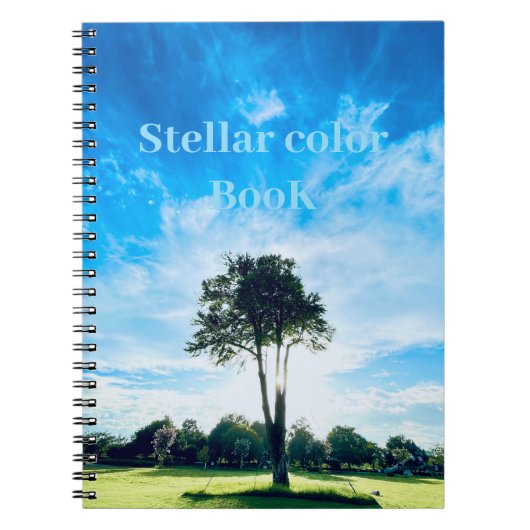 Stellar color book notitieboek (Voorkant)