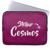 Stellar Cosmos Electronics Bag Laptop Sleeve (Voorkant)