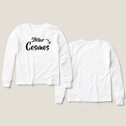 Stellar Cosmos Girls' T-Shirt (Voorkant /achterkant)