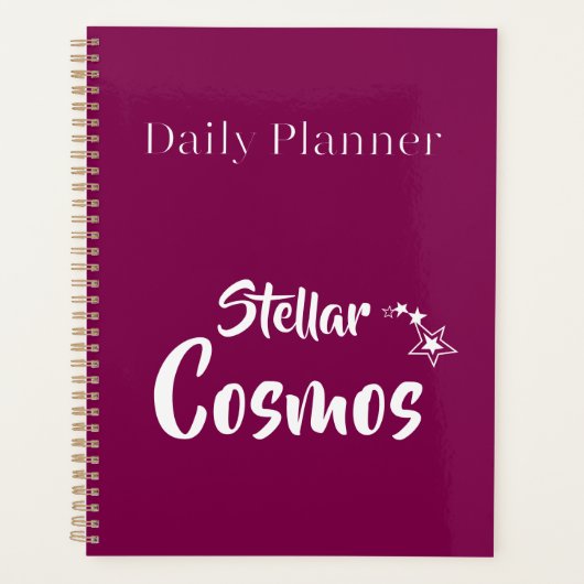Stellar Cosmos Planner (Voorkant)