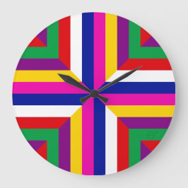 Stellar Cross-Section - Blue/Magenta - Balanced Grote Klok