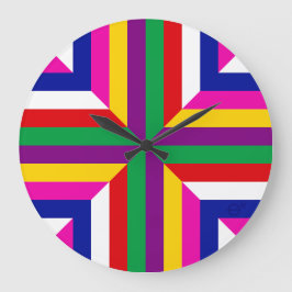 Stellar Cross-Section - Purple/Green - Balanced  Grote Klok