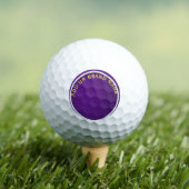 "Stellar Elegance: ruimte-thema ontwerp op Paarse  Golfballen (Insitu Shirt)