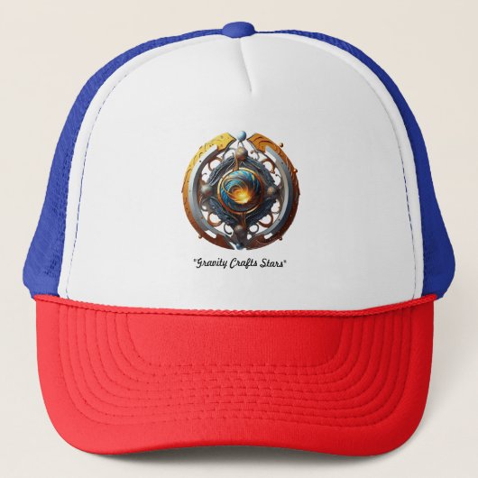 "Stellar Emergence" Trucker Pet (Voorkant)
