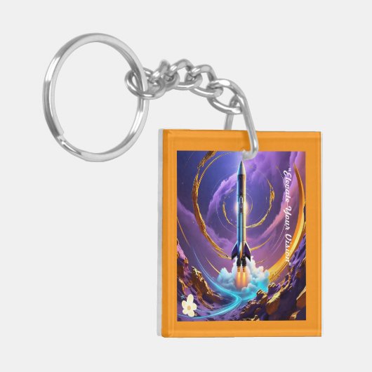 "Stellar Expedition" Sleutelhanger (Voorkant Links)