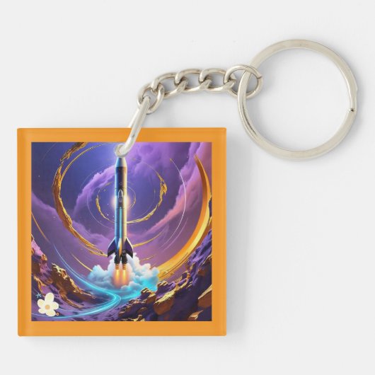 "Stellar Expedition" Sleutelhanger (Achterkant)