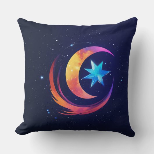 Stellar Gravity Emblem T-shirt Kussen (Voorkant)