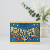 Stellar Hollywood Californië Briefkaart (Staand voorkant)