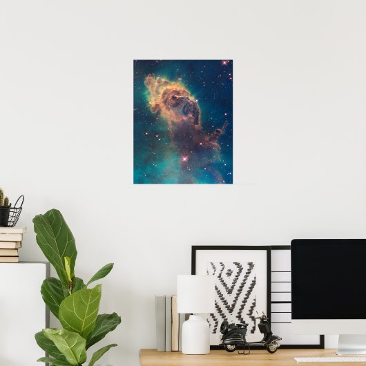 Stellar Jet in Carina Nebula Print (Thuiskantoor)