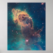 Stellar Jet in Carina Nebula Print (Voorkant)