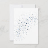 Stellar Love - gepersonaliseerde bedankkaart (Achterkant)