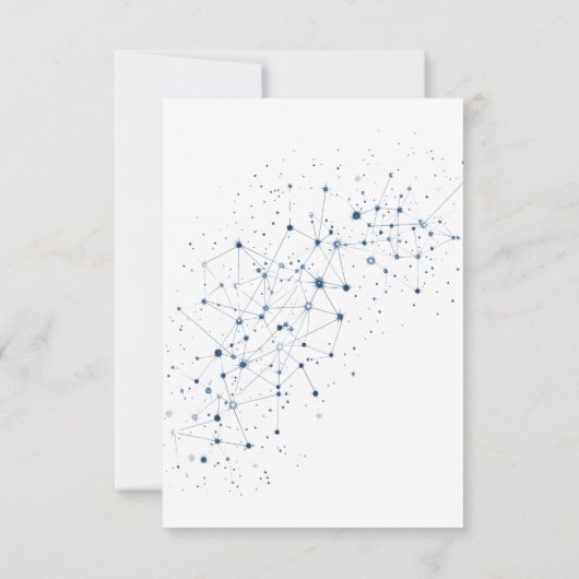 Stellar Love - gepersonaliseerde bedankkaart (Achterkant)