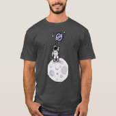 STELLAR LUMENS Crypto XLM Token Decentralized Bloc T-shirt (Voorkant)