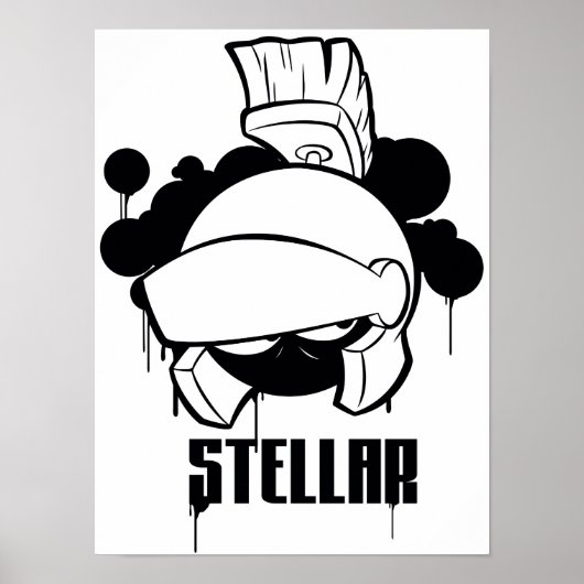 Stellar MARVIN DE MARTIAN™ Poster (Voorkant)