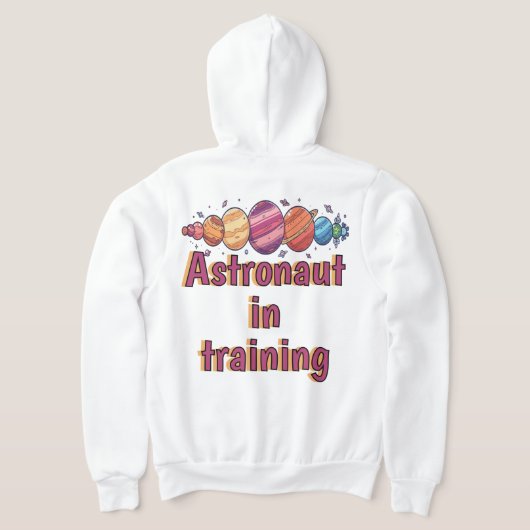 Stellar Nights Sweatshirt – Cosmic Galaxy, Rockets (Laag Achter)