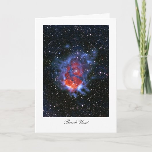 Stellar Nurseries RCW120 - Gezegde Hartelijk dank Bedankkaart (Voorkant)