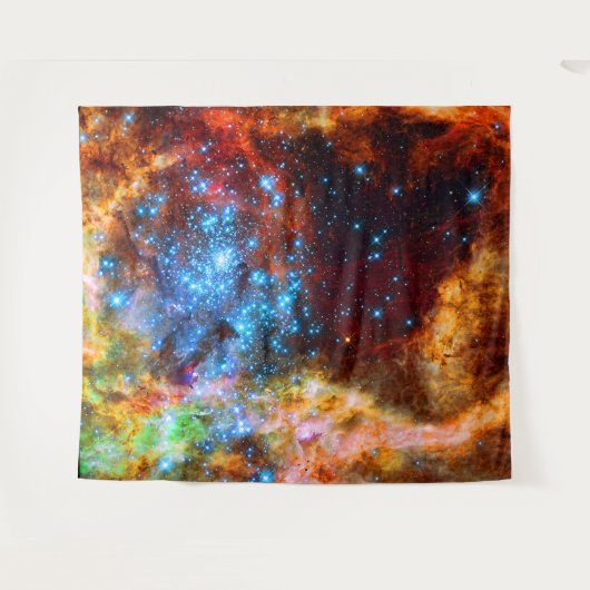 Stellar Nursery, Hubble Space Afbeelding Wandkleed (Voorkant (horizontaal))