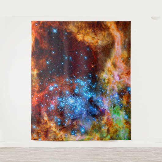 Stellar Nursery, Hubble Space Afbeelding Wandkleed (Voorkant)