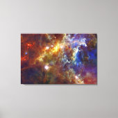Stellar Nursery in Rosette Nebula Canvas Afdruk (Voorkant)