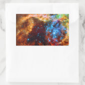 Stellar Nursery R136 in the Tarantula Nebula Rechthoekige Sticker (Tas)