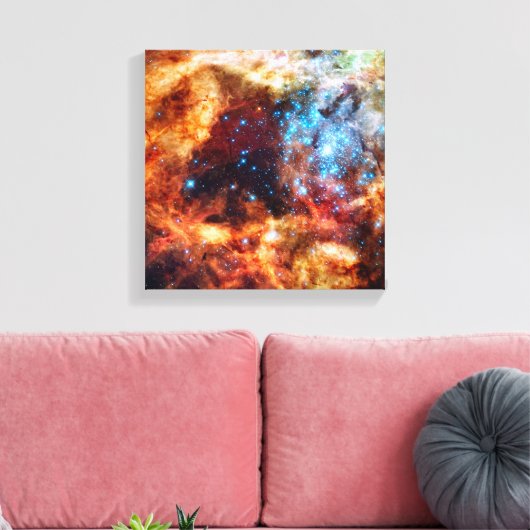 Stellar Nursery R136 Tarantula Nebula NASA Foto Canvas Afdruk (Insitu (Woonkamer))