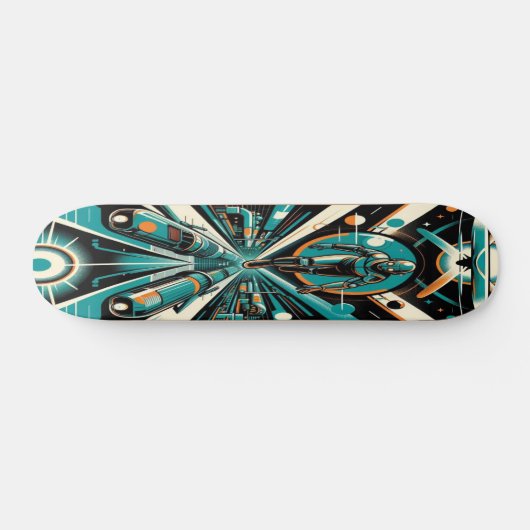 "Stellar Odyssey Deck" Persoonlijk Skateboard (Horizontaal)