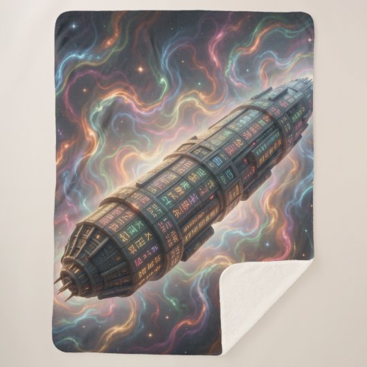 Stellar Path – Journey Through the Universe´10 Sherpa Deken (Voorkant)