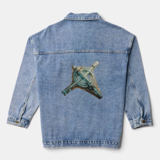 Stellar Path – Journey Through the Universe´11 Denim Jacket (Achterkant)