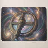 Stellar Path – Journey Through the Universe´12 Sherpa Deken (Voorkant (horizontaal))