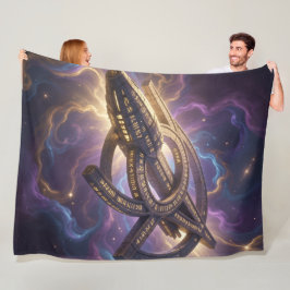 Stellar Path – Journey Through the Universe´14 Fleece Deken