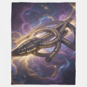 Stellar Path – Journey Through the Universe´14 Fleece Deken (Voorkant)