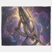 Stellar Path – Journey Through the Universe´14 Fleece Deken (Voorkant (Horizontaal))