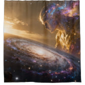 Stellar Path – Journey Through the Universe´15 Douchegordijn (Voorkant)