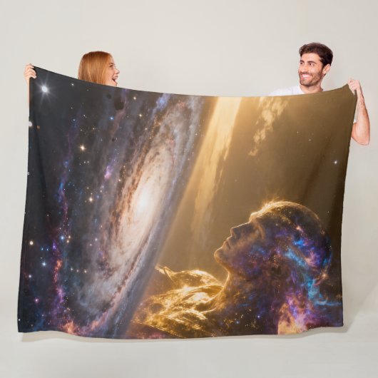 Stellar Path – Journey Through the Universe´15 Fleece Deken (In situ)