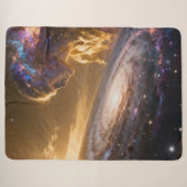 Stellar Path – Journey Through the Universe´15 Sherpa Deken (Voorkant (horizontaal))