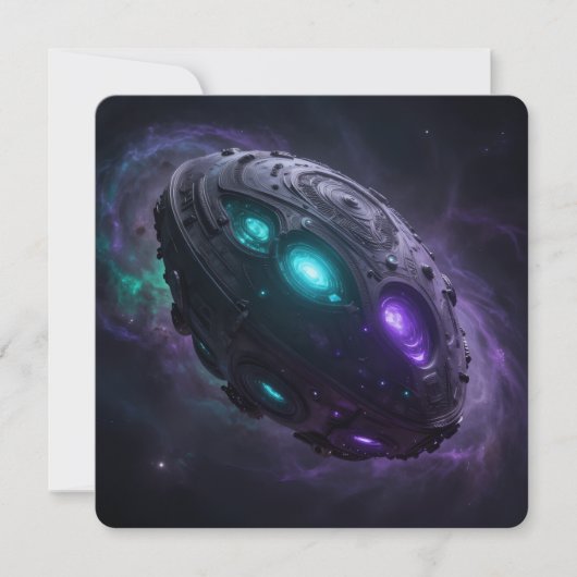 Stellar Path – Journey Through the Universe´1 Feestdagenkaart (Voorkant)