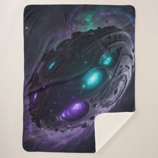 Stellar Path – Journey Through the Universe´1 Sherpa Deken (Voorkant)