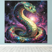 Stellar Path – Journey Through the Universe´2 Canvas Afdruk (Insitu (Houten vloer))