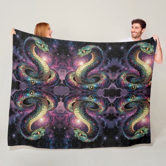 Stellar Path – Journey Through the Universe´2 Fleece Deken (In situ)