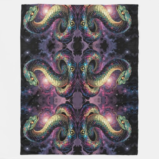 Stellar Path – Journey Through the Universe´2 Fleece Deken (Voorkant)