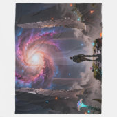 Stellar Path – Journey Through the Universe´3 Fleece Deken (Voorkant)
