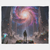 Stellar Path – Journey Through the Universe´3 Fleece Deken (Voorkant (Horizontaal))