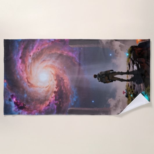 Stellar Path – Journey Through the Universe´3 Strandlaken (Voorkant)