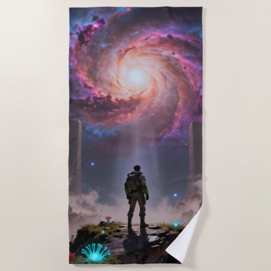 Stellar Path – Journey Through the Universe´3 Strandlaken (Voorkant)