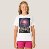 Stellar Path – Journey Through the Universe´3 T-shirt (Voorkant volledig)