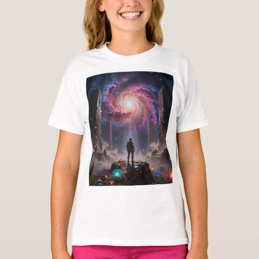 Stellar Path – Journey Through the Universe´3 T-shirt (Voorkant)