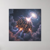 Stellar Path – Journey Through the Universe´4 Canvas Afdruk (Voorkant)