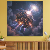 Stellar Path – Journey Through the Universe´4 Canvas Afdruk (Insitu (Woonkamer))